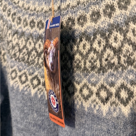 NWT M FAGRADALSFJALL TRADITIONAL ICELANDIC WOOL SWEATER - Picture 3 of 5